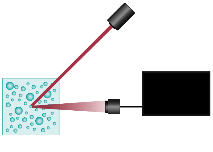 Brave Analytics Nano Particle Tracking Analysis Illustration of strucutre
